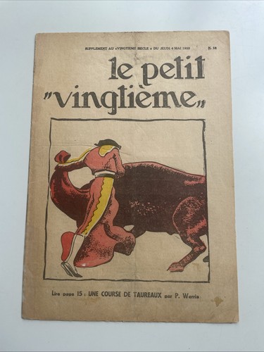 Petit vingtième une - vingtiÈme,