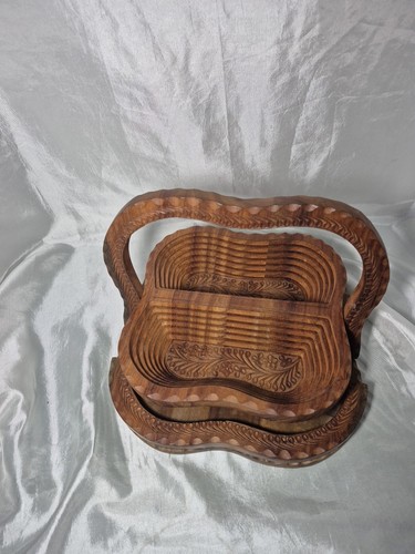 Vtg folding collapsible hand - collapsible,