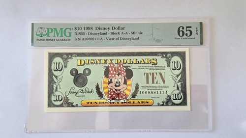 1998 disney dollar - $10,