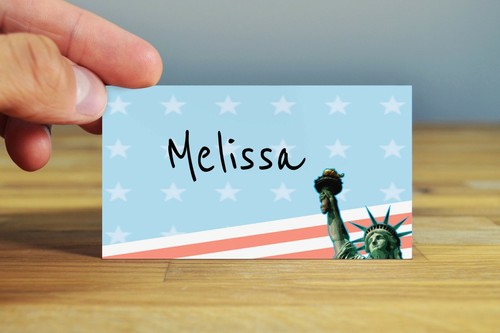 Patriotic theme table - theme, tent