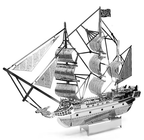 Maquette puzzle bateau - 3d,