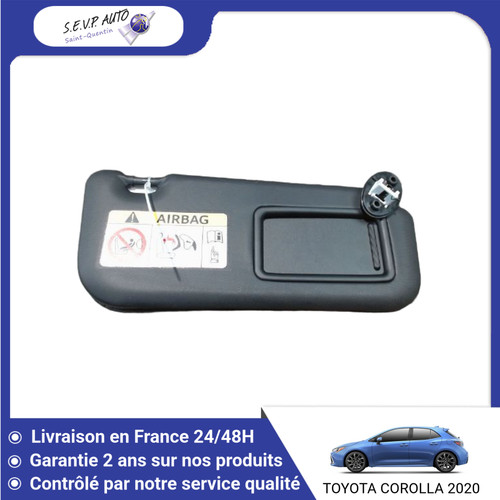Pare soleil d toyota - pare-soleil,