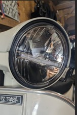 Vespa PX 125 150 200 LED FRONT HEADLIGHT MOUNTING ADAPTER