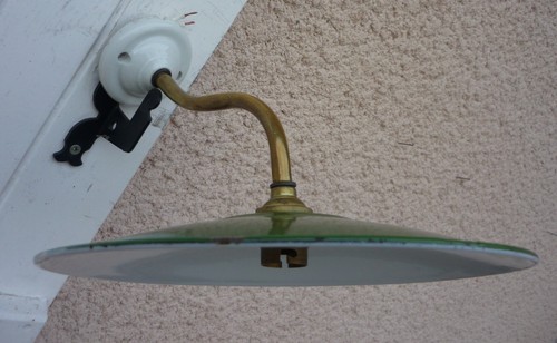 Lampe cour ferme cave - lampe, col