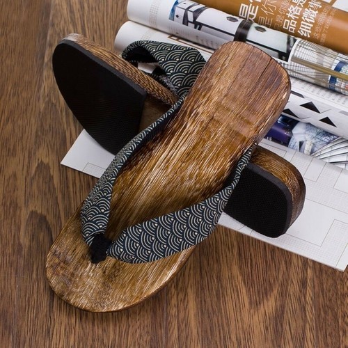 Chaussons geta japonais homme - geta,