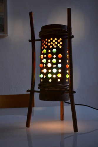 Lampe vintage tripode - vintage,