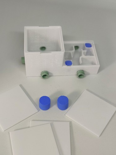 Fourmilière evolutive avec - 3d,