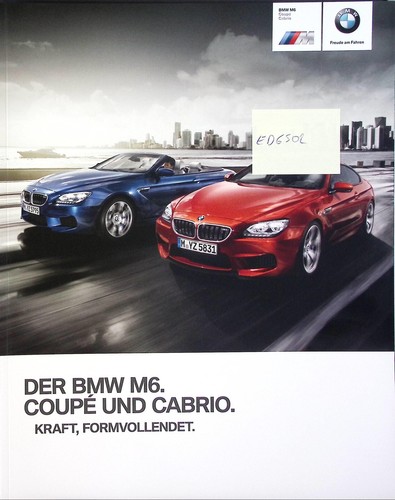 Ed6502 brochure bmw coupé - ed6502,