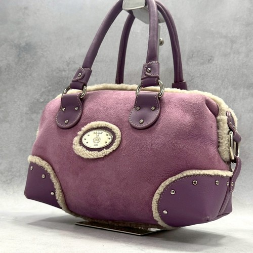 Sac bally violet daim - sac,