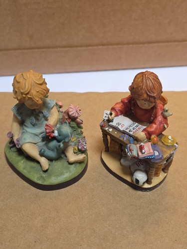 Dolfi wood boy with bird - wood,