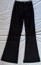 Aeropostale Air Soft Spun Women’s Curvy Flare Leggings High Rise Black Medium