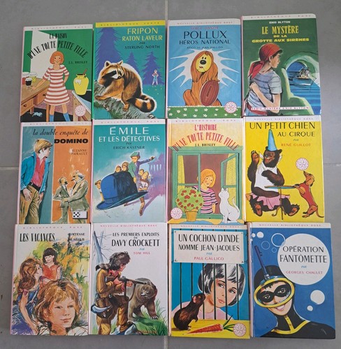 Bibliothèque rose vintage - ,