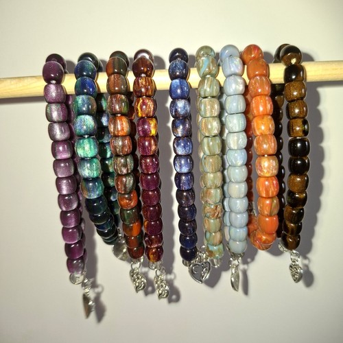 Bracelets perles breloques - bracelets,