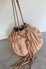 Vintage CHANEL Lambskin Satin Reversible Mini Sac Cordon Bag