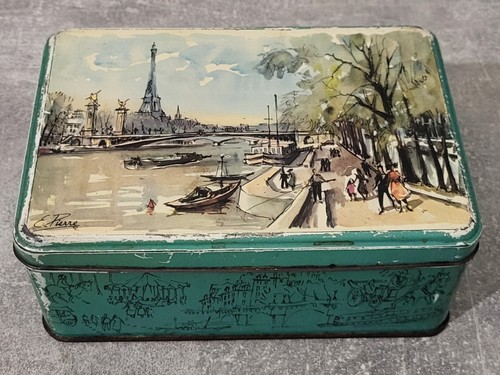 Boite sucre metal - sucre,