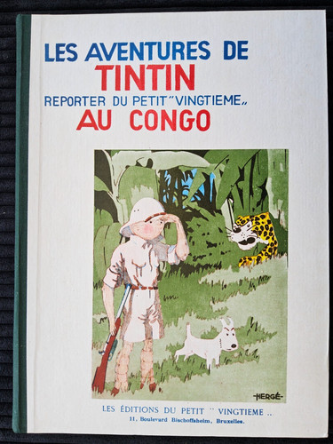 Tintin congo - au,