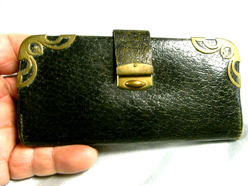 Old wallet leather - old,
