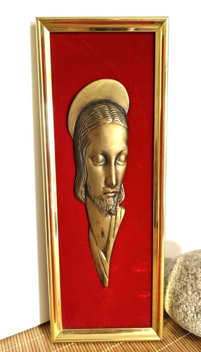 Ancien bas relief visage du - ,