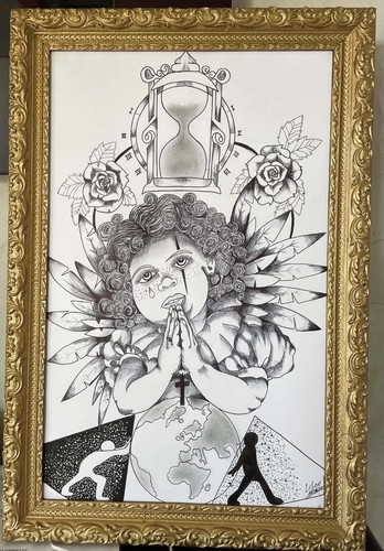 Tableau angelot - tableau, l'angelot