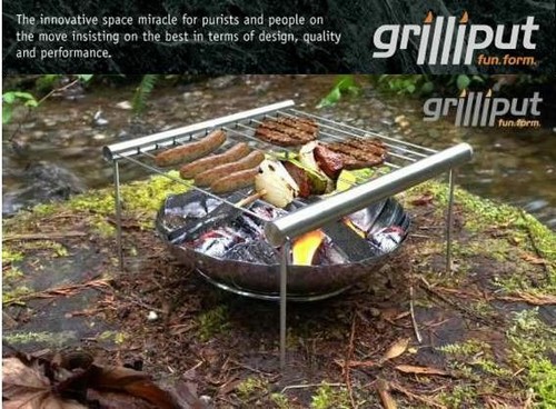 Grill portatif démontable