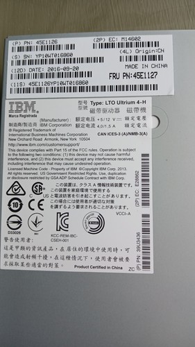 Ibm lecteur bande interne - ibm,