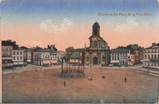 Charleroi, the upper town square with the kiosk 2443