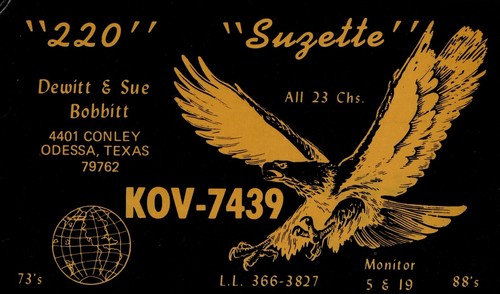 Vtg 1977 radio qsl post - 1977,