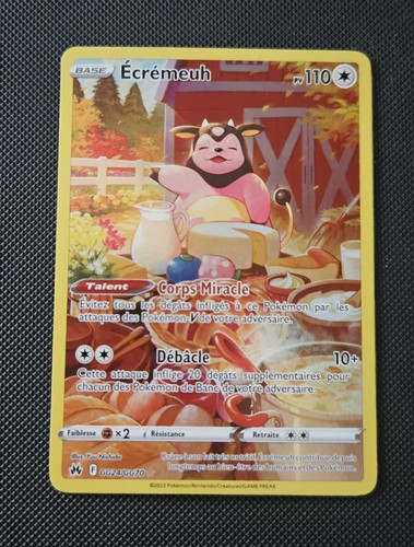 Carte pokémon ecrémeuh - carte,