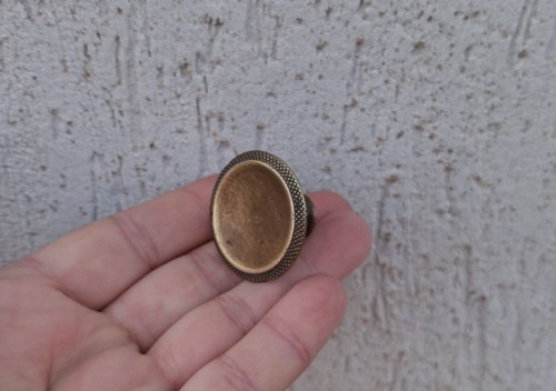 Old furniture handle bronze - old,