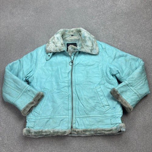 Blouson volant cuir femme - , 2xl
