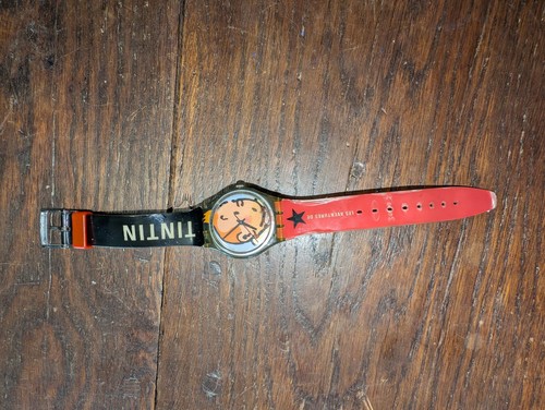 Montre tintin plastique - montre,