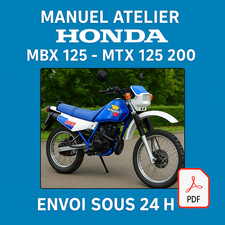 Manuel Atelier Honda MBX125F