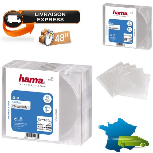 Hama boîtier slim - cd, de