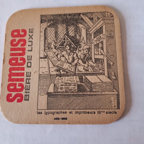 Ancien sous bock bière - sous,