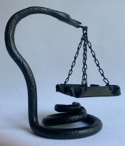 Serpent sculpture fer - serpent,
