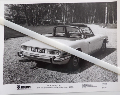 Photo presse triumph stag - photo,