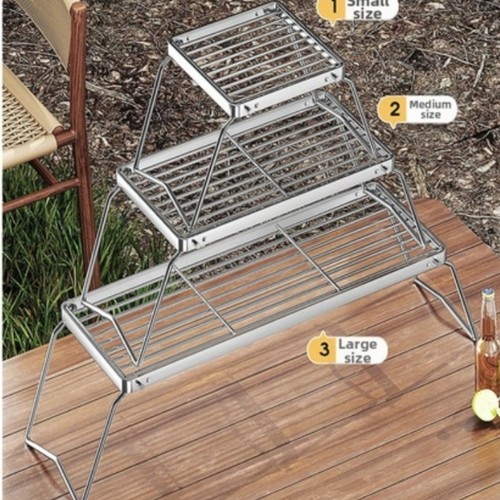 Grille réglable camping grill - réglable,
