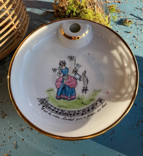 Assiette chauffante pour