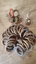 Lot Ancien Anneaux de Rideaux