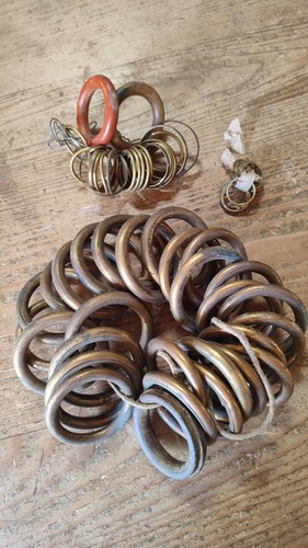 Lot ancien anneaux rideaux - ancien,