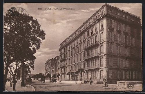 Cpa nice hotel westminster - nice,, l´hotel