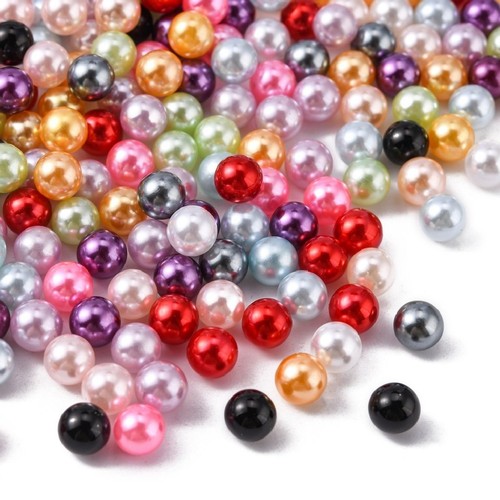 100 perles sans trou rondes - 100,