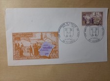 enveloppe premier jour 1968 650e anniversaire de l'enclave des papes