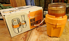 Vintage Moulinex Orange Model 302 Reel - Original Box - Functional