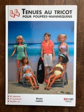 44 tenues au tricot pour poupées-mannequins, Agnès Chipot - neva éditions 2021