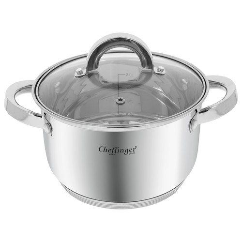 Cheffinger marmite inox avec - inox,