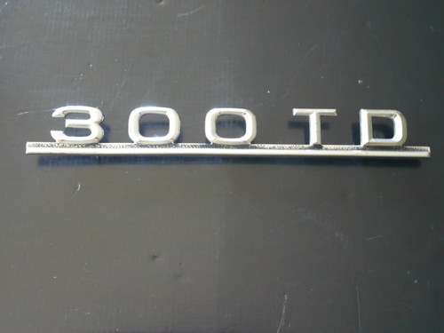 Mercedes w123 300td insigne - mercedes,
