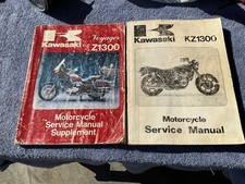 OEM Genuine Kawasaki Dealer Service/Repair Manual KZ1300 Voyager 1300 1979-84