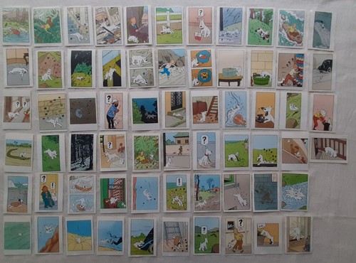 Tintin lot vignettes - tintin, 64