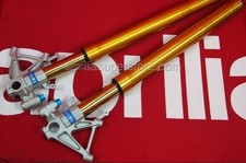 Öhlins inverted forks 07 Aprilia Rsv1000r triple tree, axle,brembo caliper